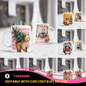 Personalized Christmas Mug Sublimation PNG | Custom Photo Mug Design | Editable Name Template