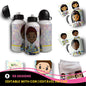 Back to School Sublimation Bundle PNG | Cute Chibi Kids School Planner Covers | Mug Wrap PNG | Water Bottle & Hand Towel Template | Printable Student Planner Pages
