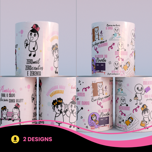Sarcastic Yulitos Mug Sublimation Designs | Funny Viral Cup PNG