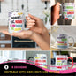 Funny Portuguese Teacher Quote Mug Sublimation PNG Bundle | Colorful Teacher Appreciation Mug Wrap PNG