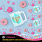Cute Doodle Zodiac Mug Sublimation PNG Bundle | Whimsical Astrology Coffee Cup Wrap
