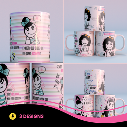 Viral Sarcastic Yulitos Mug Sublimation Designs | Funny Trendy Cup Designs