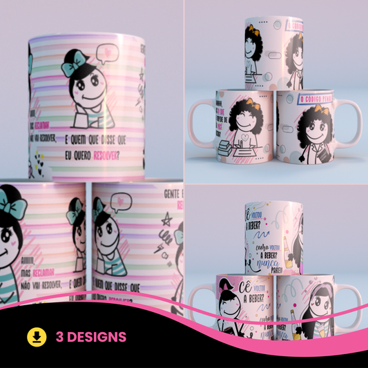 Viral Sarcastic Yulitos Mug Sublimation Designs | Funny Trendy Cup Designs
