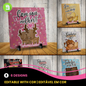 Valentine’s Day Love Quotes Tile Sublimation | Romantic Phrase Design