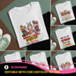 Funny Sarcastic Christmas T-Shirt Sublimation Designs PNG | Grinch Style Holiday Humor Bundle