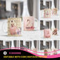 Vintage Ballet Mug Sublimation Designs PNG | Elegant Ballerina Pink Tutu Pointe Shoes Coffee Cup Wrap Bundle