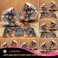 Gingerbread Christmas Mug Wrap Bundle PNG | Cute Gingerbread Man Sublimation Design