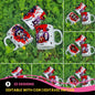 Cute Voodoo Doll Mug Sublimation PNG Bundle | Halloween Creepy Doll Mug Wrap 11oz 15oz Template