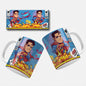 Pop Art Comic Inpired Superhero Mug Wrap Designs