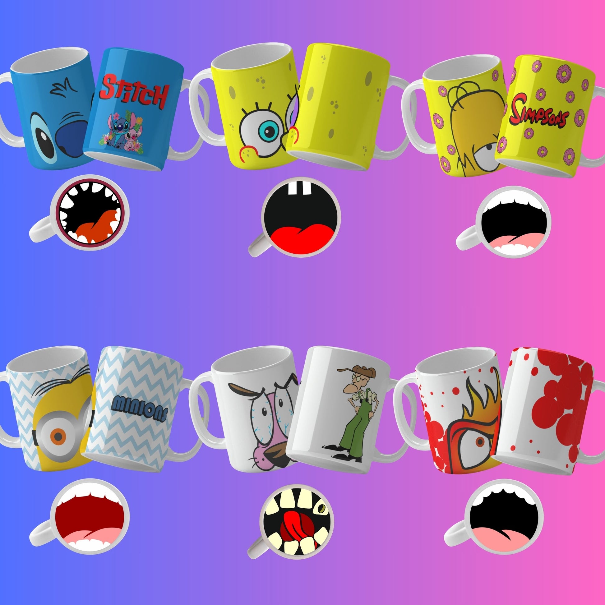 60 cartoon PNG mug wrap designs with bottom mouth graphics for 11 oz and 15 oz sublimation mugs – includes characters, clipart, backgrounds, and printable elements for custom mugs."

This version includes keywords like:
PNG mug wrap designs
bottom mouth graphics
sublimation mugs
clipart, backgrounds, elements
11 oz and 15 oz mugs
printable
