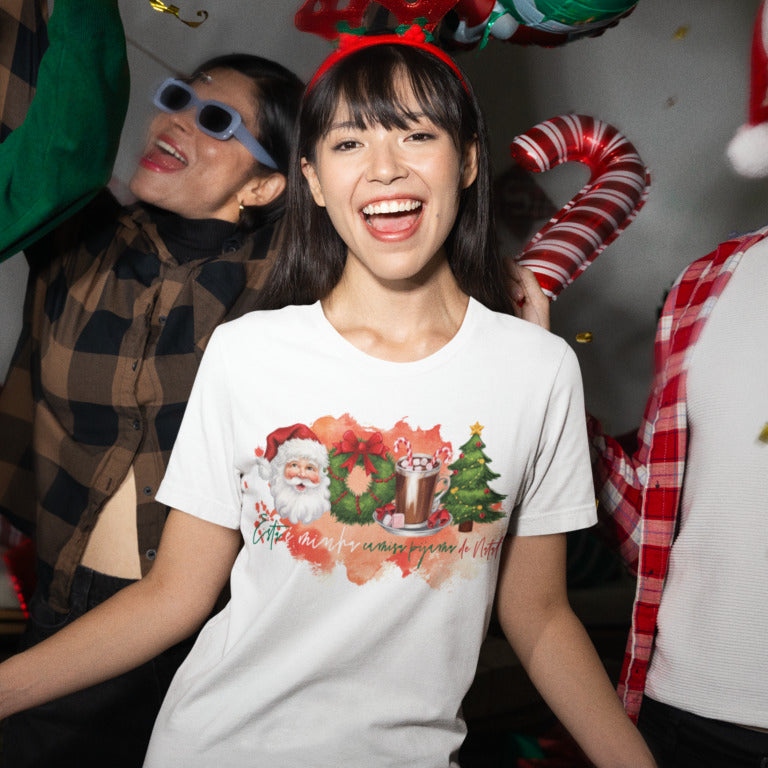 Funny Christmas Pajama Shirt Design | Feliz Natal Sublimation PNG