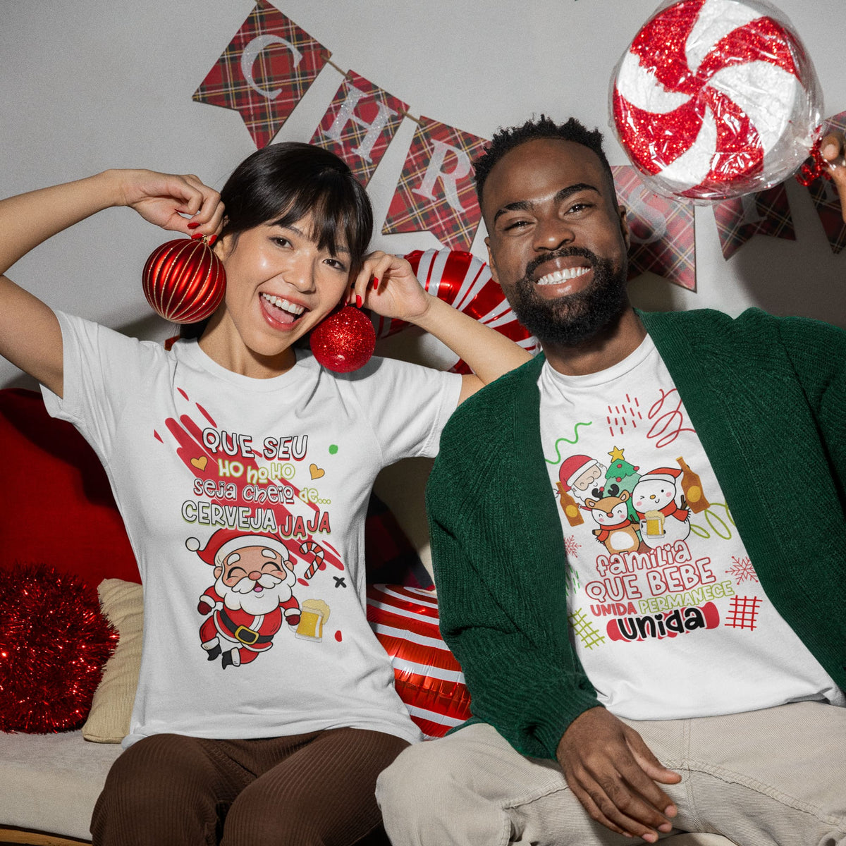 Funny Christmas Shirt Sublimation Design PNG Bundle | Sarcastic Christmas Beer PNG