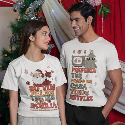 Matching Family Christmas T-Shirt Sublimation Designs | Cute Christmas Characters PNG Bundle