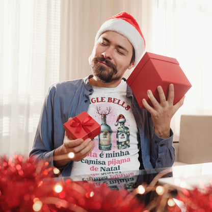Funny Christmas Pajama Shirt Design | Feliz Natal Sublimation PNG