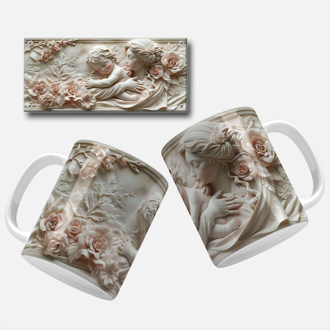Marble Mother's Day Mug Wrap