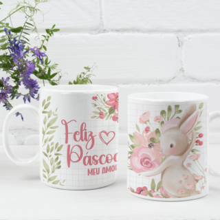 Easter Couple Mug Sublimation Bundle | Cute Matching Easter Designs