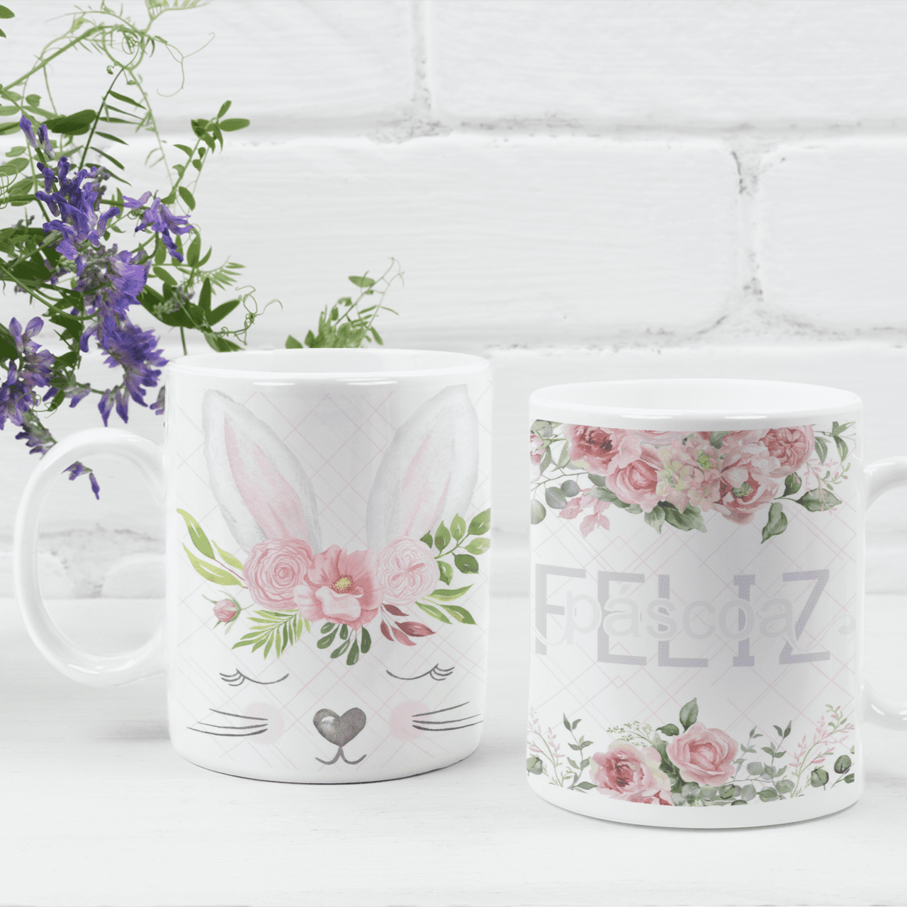 Cute Easter Mug Sublimation Bundle | Adorable & Sweet Designs