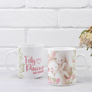Easter Couple Mug Sublimation Bundle | Cute Matching Easter Designs