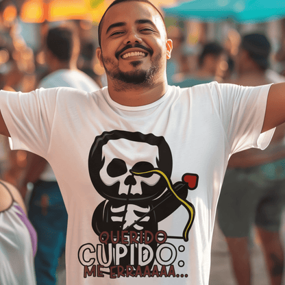 Valentine’s Day Love Skull Shirt Sublimation | Romantic Skull Design